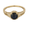 Bague 54 Bague en or jaune saphir et diamants 58 Facettes DV25212-30