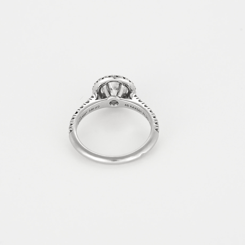 Bague 48 CARTIER - Destinée - Bague en platine et diamants 58 Facettes DV26220-2-48-2