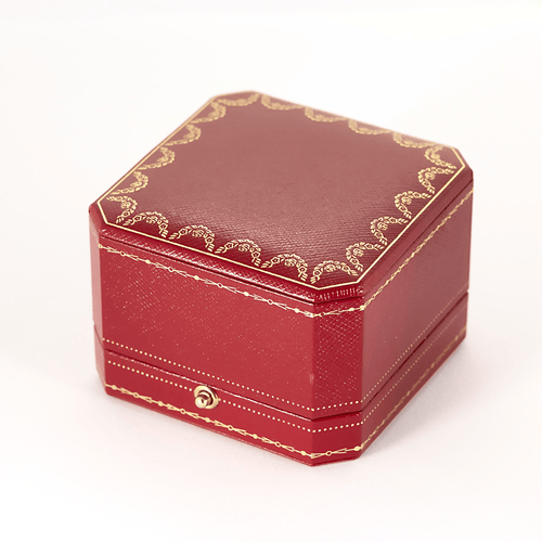 Bague 48 CARTIER - Destinée - Bague en platine et diamants 58 Facettes DV26220-2-48-2