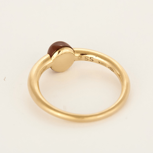Bague 54 Pomellato - M'ama non M'ama - Bague en or rose et grenat hessonite 58 Facettes DV25951-3-54-3