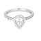 Bague 53 De Beers - Aura - Bague en platine et diamants 58 Facettes DV20843-4