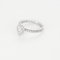 Bague 53 De Beers - Aura - Bague en platine et diamants 58 Facettes DV20843-4