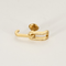 Boucles d'oreilles DINH VAN - Mono-boucle d’oreille Maillon en or jaune diamants 58 Facettes DV25288-3
