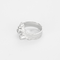 Bague Laurent Tschiegg - Bague moderniste en or blanc et diamants 58 Facettes DV23512-2