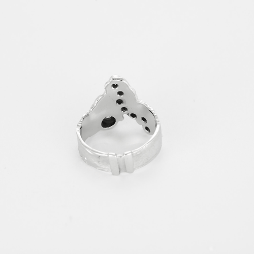 Bague Laurent Tschiegg - Bague moderniste en or blanc et diamants 58 Facettes DV23512-2