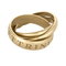 Bague 57 Cartier - Amour et Trinity - Bague en or jaune rhodié 58 Facettes DV26220-3-57-3