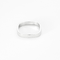 Bague 62 DINH VAN - Alliance carrée en or blanc 58 Facettes DV26290-1-62-2