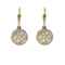 Boucles d'oreilles Boucles d'oreilles dormeuses en or jaune, or blanc et diamants 58 Facettes DV26327-1