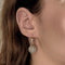 Boucles d'oreilles Boucles d'oreilles dormeuses en or jaune, or blanc et diamants 58 Facettes DV26327-1