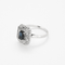 Bague 60,5 Bague en or blanc, saphir et diamants 58 Facettes DV25961-3-605-4