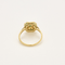Bague 54 Bague en or jaune, diamants et émeraudes 58 Facettes DV24789-1