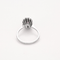 Bague 58,5 Bague marguerite en or blanc, diamants et rubis 58 Facettes DV25961-5-585-5