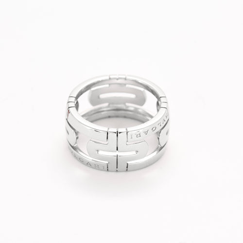 Bague 60 BULGARI - Parentesi - Bague en or gris 58 Facettes DV23962-6