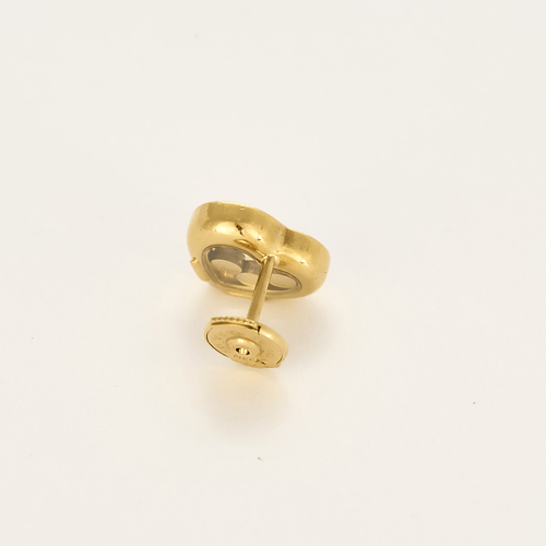 Boucles d'oreilles CHOPARD - Happy Diamonds Icons - Boucles d'oreilles en or jaune et diamants 58 Facettes DV25706-1