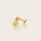 Boucles d'oreilles CHOPARD - Happy Diamonds Icons - Boucles d'oreilles en or jaune et diamants 58 Facettes DV25706-1