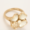 Bague 61 Van Cleef & Arpels - Cosmos - Bague en or rose, nacre et diamants 58 Facettes DV23486-3