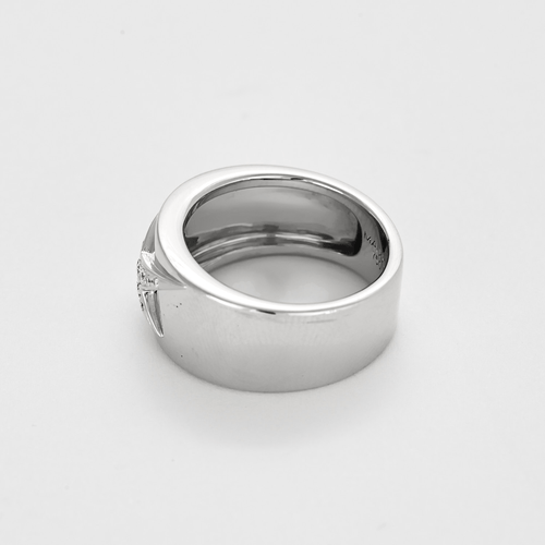 Bague 55 Mauboussin - Etoile Divine - Bague en or gris et diamants 58 Facettes DV25144-1