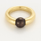 Bague 52 Cartier, Bague jonc bombé en or jaune 18k et perle de Tahiti 58 Facettes DV0054-1-52-1