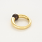 Bague 52 Cartier, Bague jonc bombé en or jaune 18k et perle de Tahiti 58 Facettes DV0054-1-52-1