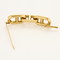 Broche HERMÈS - Chaîne d'ancre - Broche en or jaune 58 Facettes DV26635-1