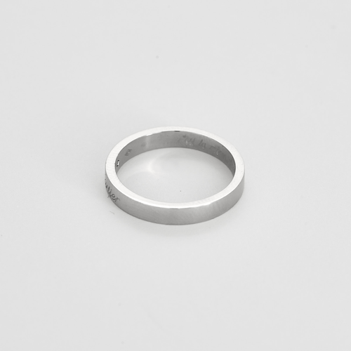 Bague 54 Cartier - Alliance C - Bague en platine et diamant 58 Facettes DV23110-1