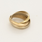 Bague 50 CARTIER - Trinity - Classique - Bague trois anneaux en or de trois couleurs 58 Facettes DV26666-1-50-2