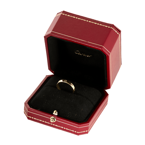 Bague 51 CARTIER - LOVE - Petit modèle - Bague en or jaune 58 Facettes DV26091-2