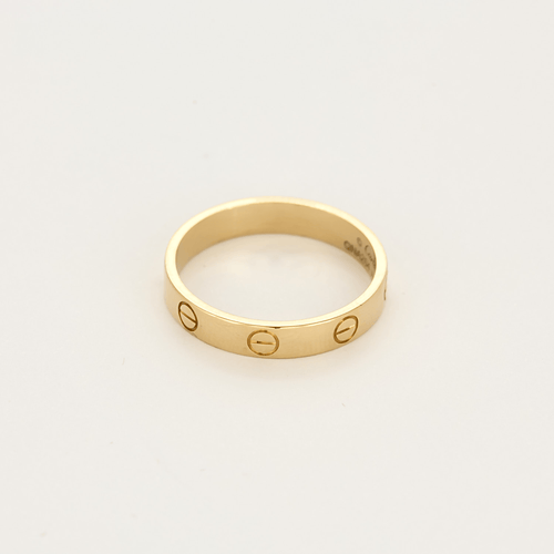 Bague 51 CARTIER - LOVE - Petit modèle - Bague en or jaune 58 Facettes DV26091-2