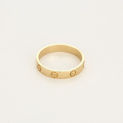 Bague 51 CARTIER - LOVE - Petit modèle - Bague en or jaune 58 Facettes DV26091-2