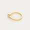 Bague 52,5 Bague Solitaire en or jaune et diamants 58 Facettes DV26763-1-525-6