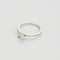Bague 51 Bague en or 14K et diamant fancy Yellow gray 58 Facettes DV26491-1