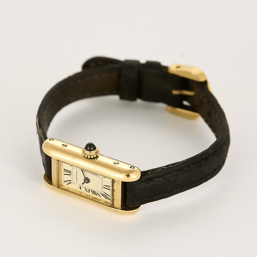 Montre CARTIER - Tank mini - Montre en or jaune 58 Facettes DV22637-4