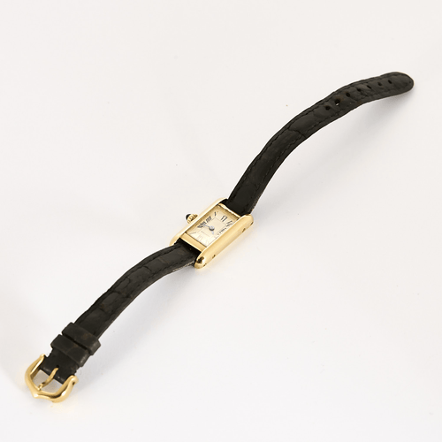 Montre CARTIER - Tank mini - Montre en or jaune 58 Facettes DV22637-4