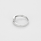 Bague 54 Bague trilogie en or gris et diamants 58 Facettes DV26555-1