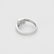 Bague 54 Bague trilogie en or gris et diamants 58 Facettes DV26555-1