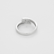 Bague 54 Bague trilogie en or gris et diamants 58 Facettes DV26555-1