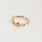 Bague 50 DINH VAN - Le Cube - Bague Chaîne Le Cube Diamant en or jaune et saphir rose 58 Facettes DV26806-1-50-2
