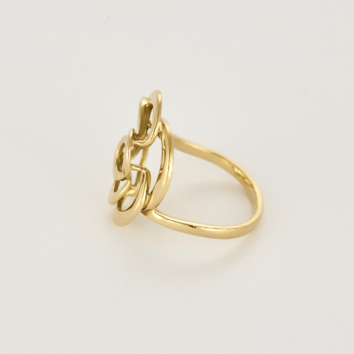 Bague 50 CHANEL - Camélia Fil - Bague en or jaune 58 Facettes DV26808-2-50-2