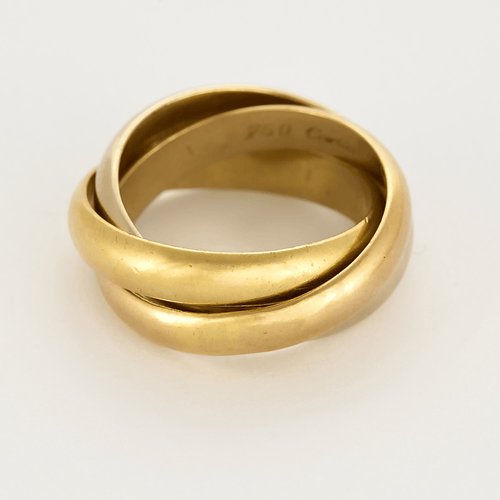 Bague 52 CARTIER - Trinity - Bague trois ors 58 Facettes DV26808-1-52-1