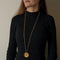 Collier Van Cleef & Arpels - Georges Lenfant -  Rare Chaine et Pendentif Zodiaque "Vierge" en or jaune 58 Facettes DDV26700-1