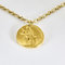 Collier Van Cleef & Arpels - Georges Lenfant -  Rare Chaine et Pendentif Zodiaque "Vierge" en or jaune 58 Facettes DDV26700-1