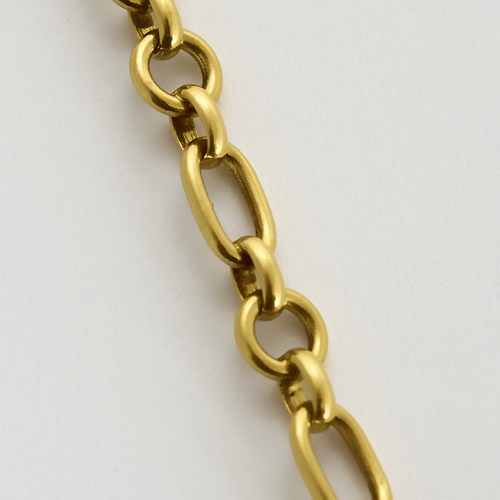 Collier Van Cleef & Arpels - Georges Lenfant -  Rare Chaine et Pendentif Zodiaque "Vierge" en or jaune 58 Facettes DDV26700-1
