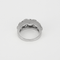 Bague 55 Élegante Bague jarretière en platine et diamants. Poids total environ: 5,70 carats 58 Facettes DV26878-1-DV0882-1