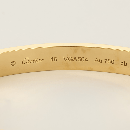 Bracelet CARTIER - LOVE modèle Classique- Bracelet en or jaune 58 Facettes DV24989-1