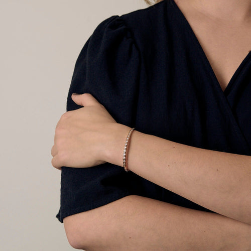 Bracelet CHANEL - COCO CRUSH - Bracelet en or beige et diamants 58 Facettes DV26897-1