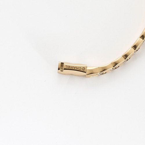 Bracelet CHANEL - COCO CRUSH - Bracelet en or beige et diamants 58 Facettes DV26897-1