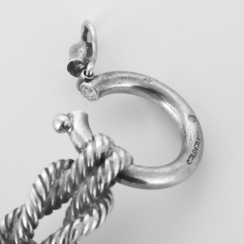 Bracelet Hermès Audierne - Bracelet en argent. Vintage 58 Facettes DV21275-2