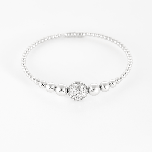 Bracelet Bracelet en or blanc et diamants 58 Facettes DV10315-3