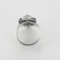 Bague 58 Bague de style Art déco en platine et or blanc, diamants 58 Facettes DV26220-5-58-2
