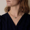 Collier Chaîne en or jaune retenant un pendentif en diamants 58 Facettes DV25801-3